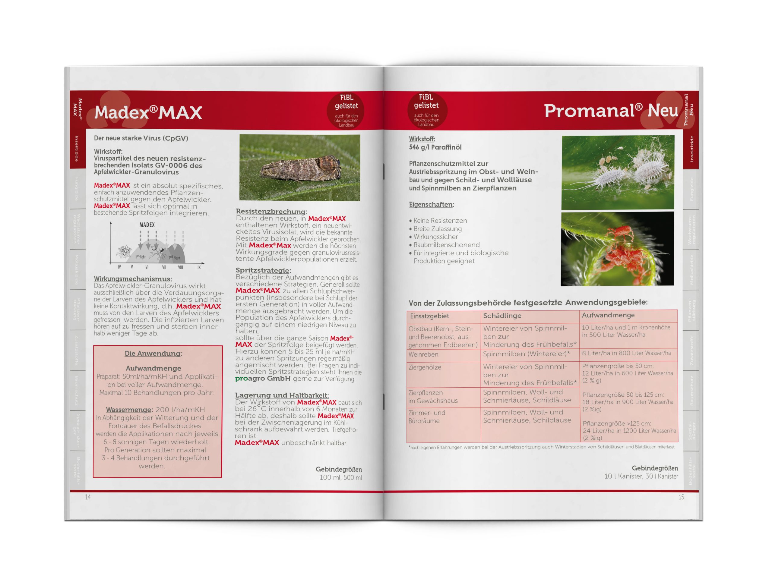 Produktkatalog proagro GmbH Produktkatalog proagro GmbH Innenseiten